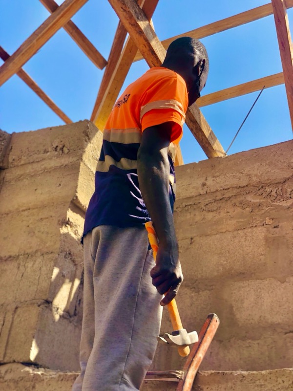 Concrete pour